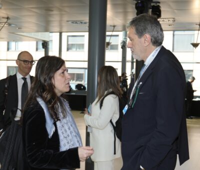Marsilio a Bruxelles con la Presidente Todde