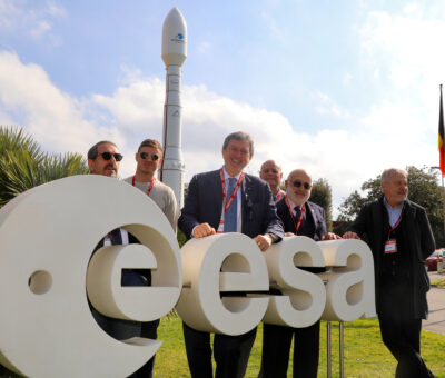 Marsilio in visita all'ESA